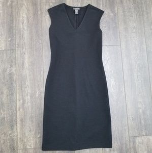 Banana Republic Wool Black Sleeveless Dress - 4